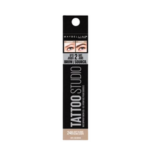 Load image into Gallery viewer, MAYBELLINE 248 LIGHT BLONDE TATTOO STUDIO BROW GEL FOR EYEBROWS