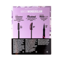 Load image into Gallery viewer, MAYBELLINE BLACK WINTER WONDER GLAM MINI EYE KIT FOR EYES