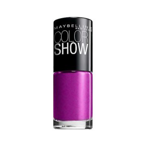 MAYBELLINE 290 PURPLE ICON COLOR SHOW NAIL VARNISH FOR NAILS