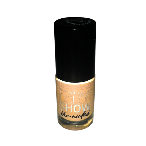  MAYBELLINE 757 LUST FOR BUFF COLOUR SHOW NUDE NAIL VARNISH