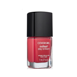 COVERGIRL 170 RELIABLE RED OUTLAST STAY BRILLIANT NAIL VARNISH FOR NAILS