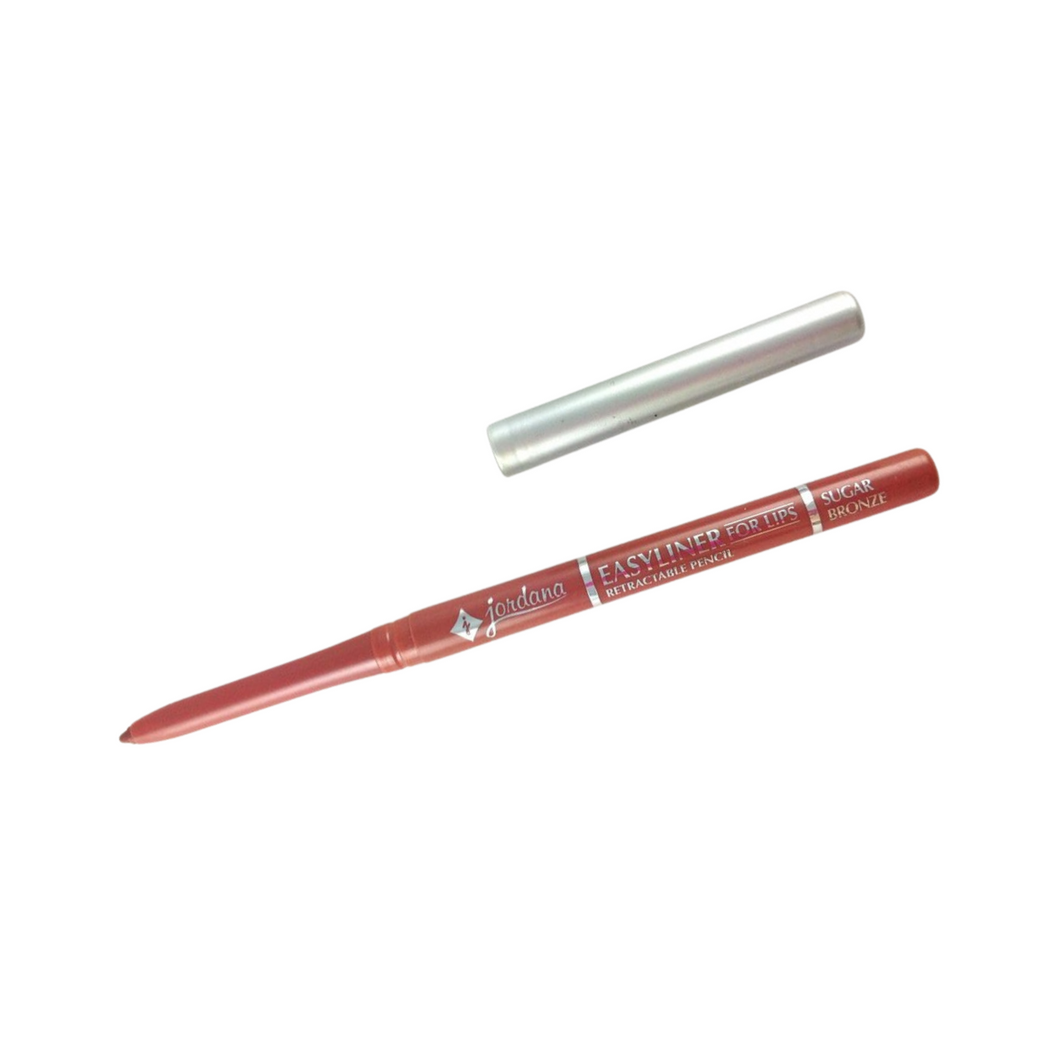 JORDANA SUGAR BRONZE EASY LINER RETYRACTABLE LIP PENCIL FOR LIPS