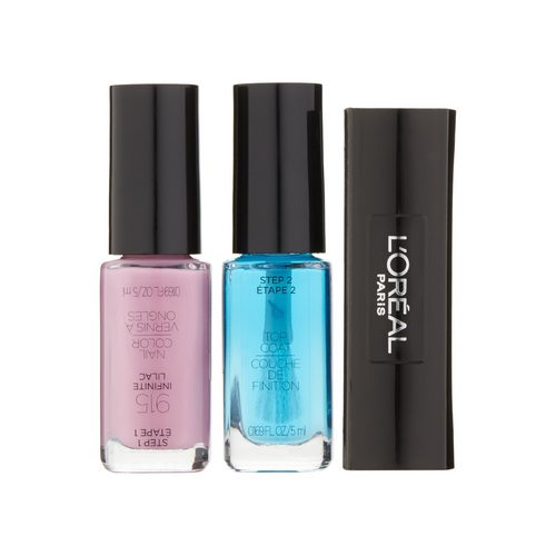 LOREAL LILAC NAIL POLISH TOP COAT 