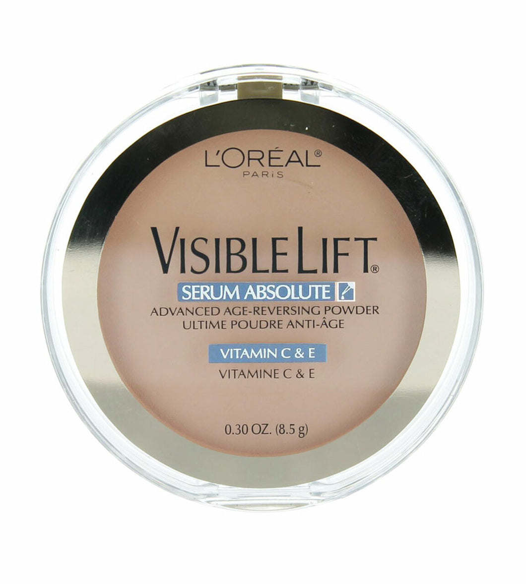 L'OREAL 174 VISIBLE LIFT SERUM, ABSOLUTE MEDIUM POWDER FOUNDATION