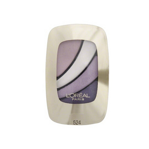 L'OREAL 524 STACKED HEELS COLOUR RICHE LILAC, WHITE, PURPLE AND VIOLET EYESHADOW FOR EYELIDS