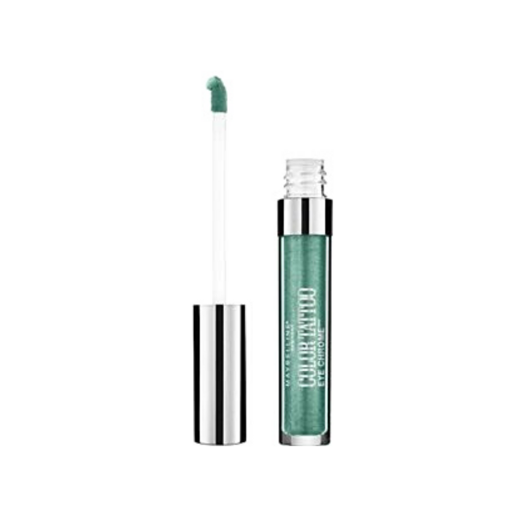 MAYBELLINE 550 ELECTRIC EMERALD COLOR TATTOO EYE CHROME FOR EYES