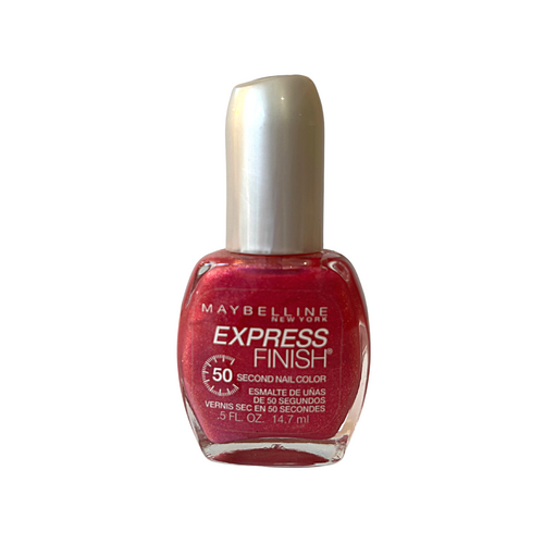 MAYBELLINE 592 MAGENTA SHOCK EXPRESS FINISH NAIL VARNISH FOR NAILS