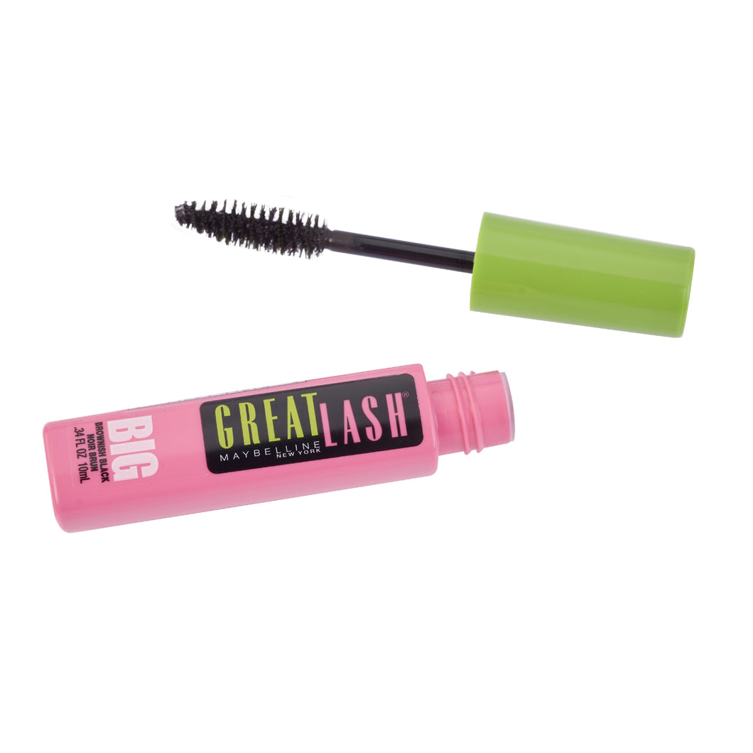 MAYBELLINE 130 BLACKEST BLACK GREAT LASH MASCARA FOR EYES