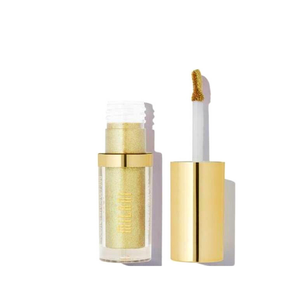MILANI 04 GOLD LEAF METALLIC LIGHTS PEARL LIQUID EYESHADOW FOR EYES