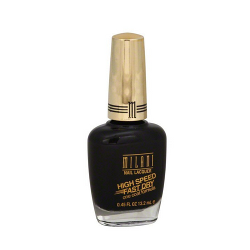 MILANI 23 BLACK SWIFT HIGH SPEED FAST DRY NAIL LACQUER FOR NAILS