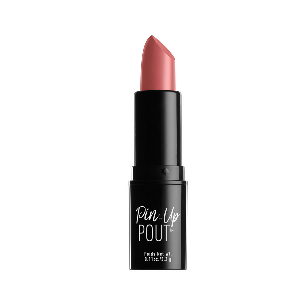 NYX 02 BOUNDLESS PIN UP POUT PINK MAUVE LIPSTICK FOR LIPS