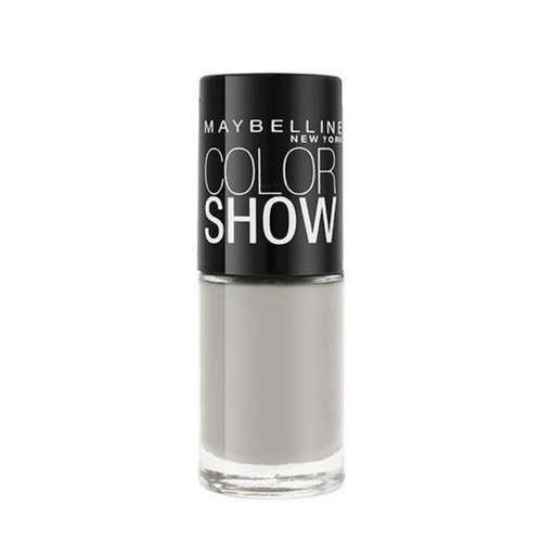 MAYBELLINE 390 AUDACIOUS ASPHALT COLOR SHOW NAIL VARNISH FOR NAILS