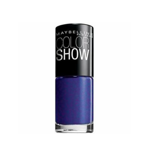 MAYBELLINE 350 BLUE FREEZE COLOR SHOW NAIL VARNISH FOR NAILS