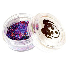 Load image into Gallery viewer, PRETTY SINS SUPERHEROES CHUNKY GLITTER POTS FOR FACE AND BODY
