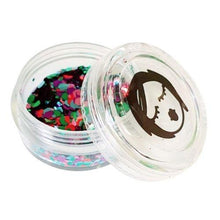 Load image into Gallery viewer, PRETTY SINS SUPERHEROES CHUNKY GLITTER POTS FOR FACE AND BODY
